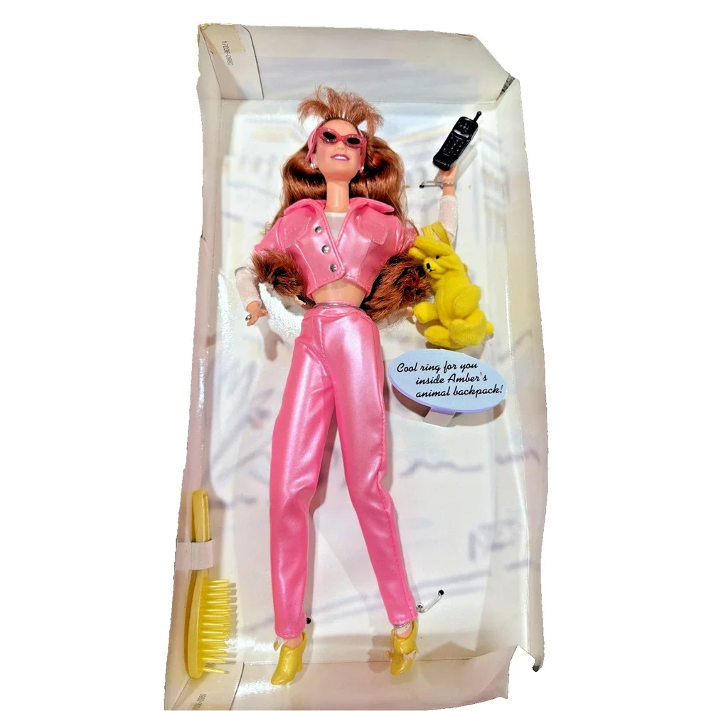 Clueless Amber Doll by Mattel 1996 Pink Outfit NIB Vintage 90s - Picture 2 of 9